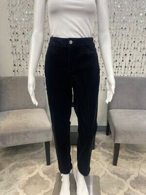 6608 Carre Noir Woven Pant-Black