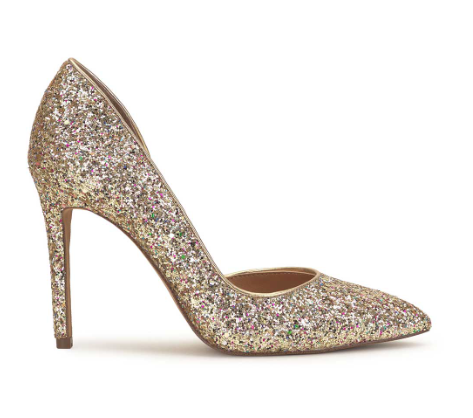 Jessica Simpson Prizma8 Pump-Party Gold