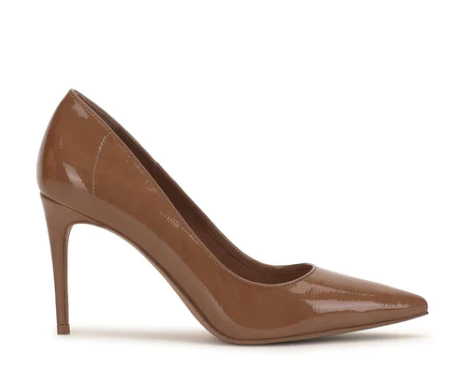 Jessica Simpson Setria Leather Pump-Caramel