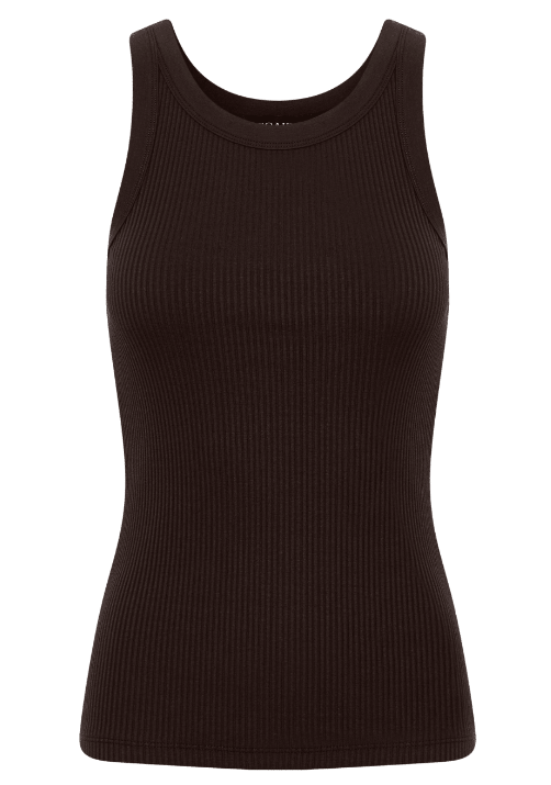 30406067 Simone Tank Top-Hot Fudge