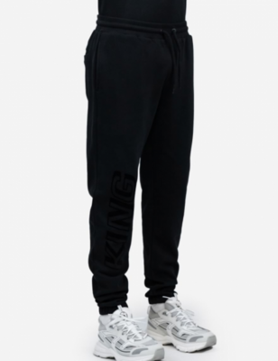 Manor Tracksuit Bottoms-Black