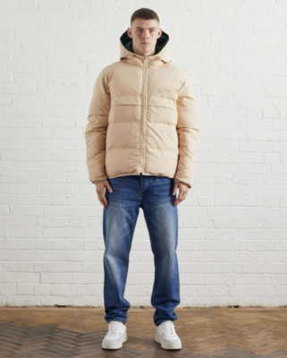 KING Tennyson Reversible Jacket-Green/Cream