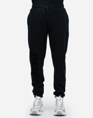 Manor Tracksuit Bottoms-Black