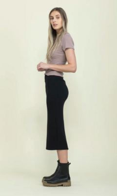 Erin Midi Skirt-Black
