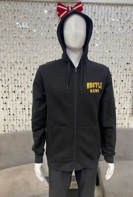 HG2370112 Fire Zip Up Hoodie-Black