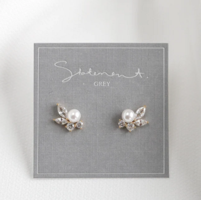 Lea Earrings-Silver