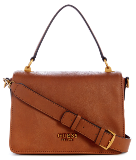 VB897720 Arja Top Handle Flap-Cognac