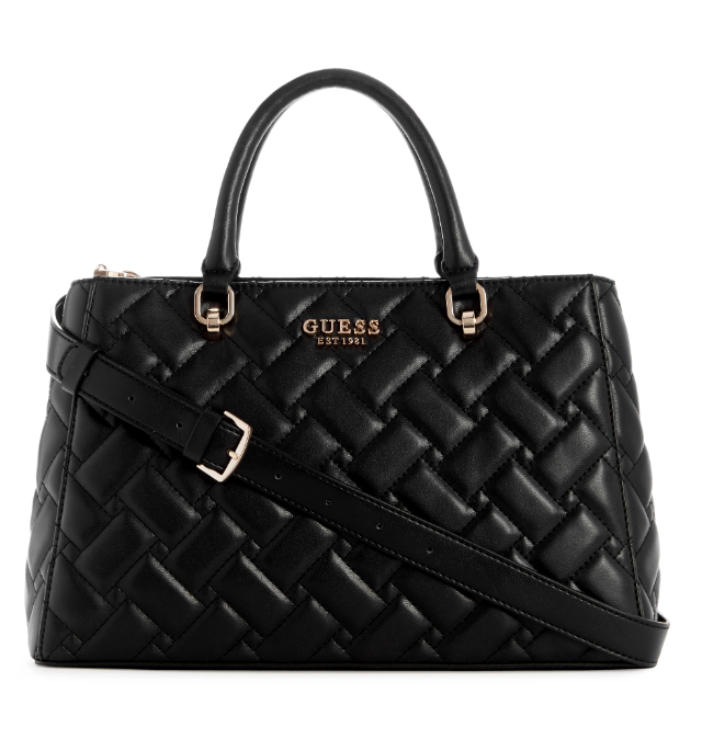 QG900406 Alanna Girlfriend Satchel-Black