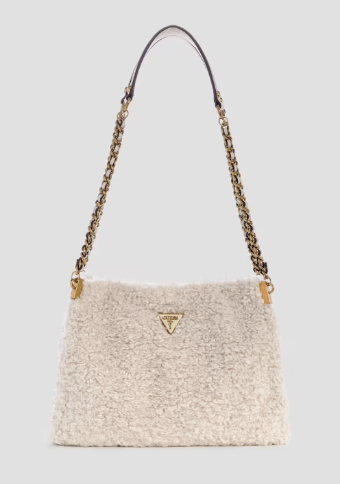 WB897408 Maranta Shoulder Satchel-Stone