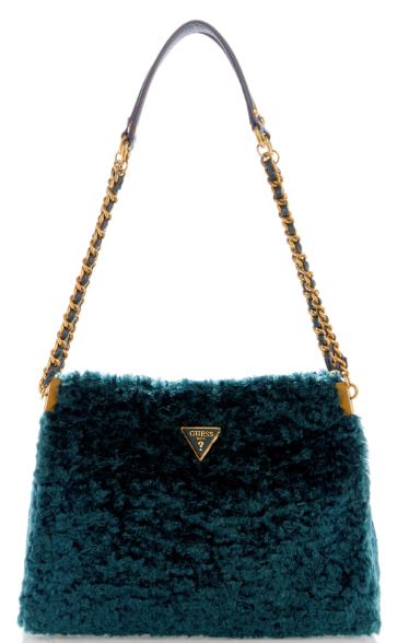 WB897408 Maranta Shoulder Satchel-Forest Green
