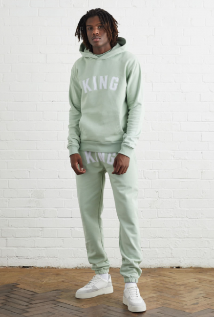 Staple Tracksuit Hoodie-Mint 
