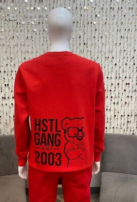 HG2380104 Established Crewneck-Red