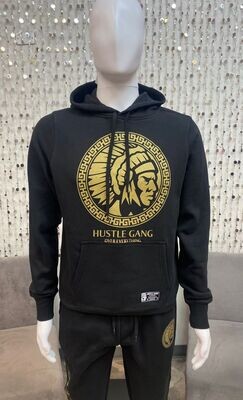HG2390113 Ancient Hooded Pullover-Black