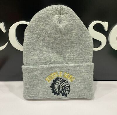 HG2390816 Iconic Beanie-Heather Grey
