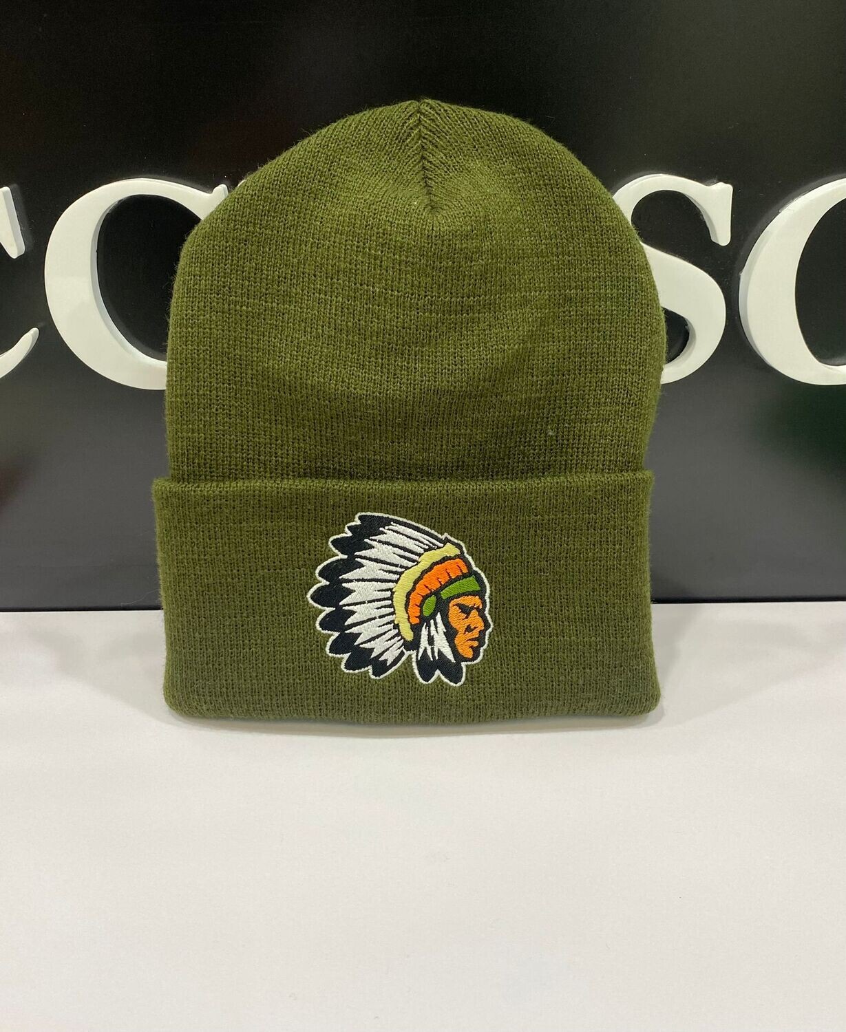 HG2380803 HG Beanie-Military Green