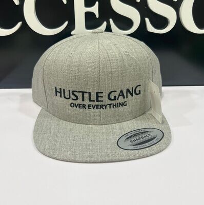 HG2360902 HG Woven Snapback-Heather Grey