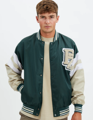 7068255 Varsity Jacket Embroidered-Clover