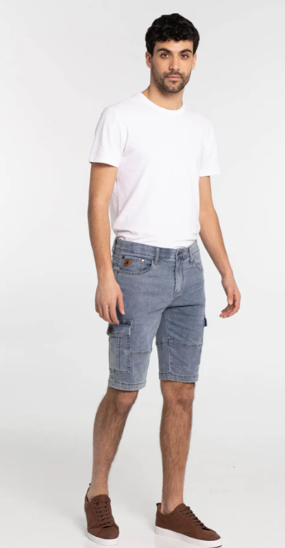 1762692900 Enrique Cargo Shorts-Bleach