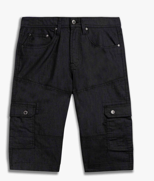 1815770000 Lucas Cargo Shorts-Black