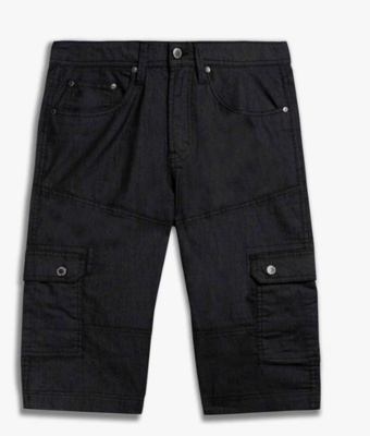 1815770000 Lucas Cargo Shorts-Black