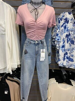 2155688400 Gigi Beaded Jeans-Whiskers