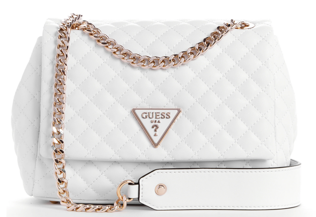 QG923621 Rianee Quilt Xbody Flap-White