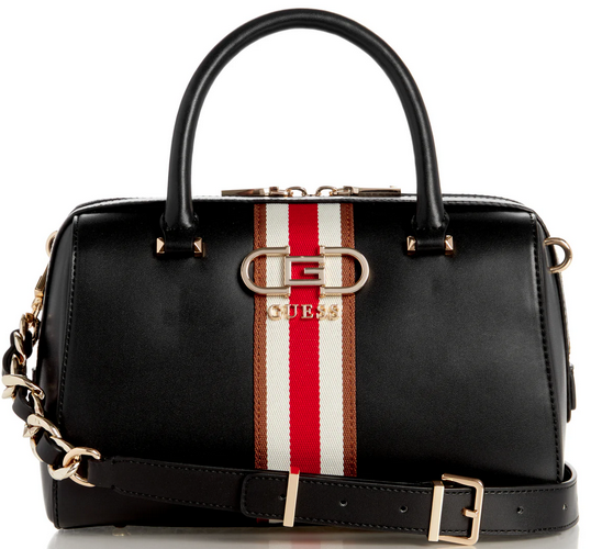 VG930705 Nelka Box Satchel-Black