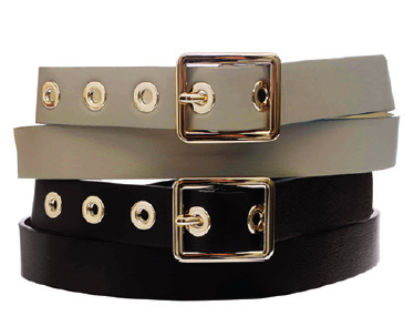 B26920 Soft Leather Belt-Black