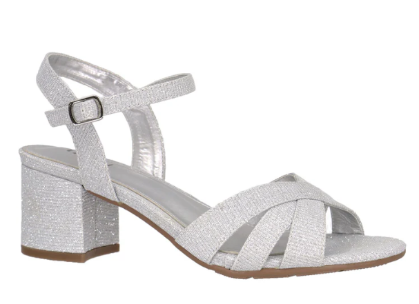 Harper-01 Heeled Sandal-Silver