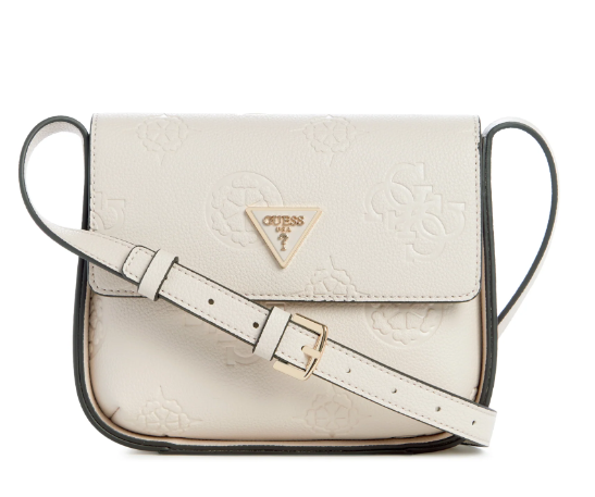 PL932320 Keandra Crossbody Flap-Stone Logo