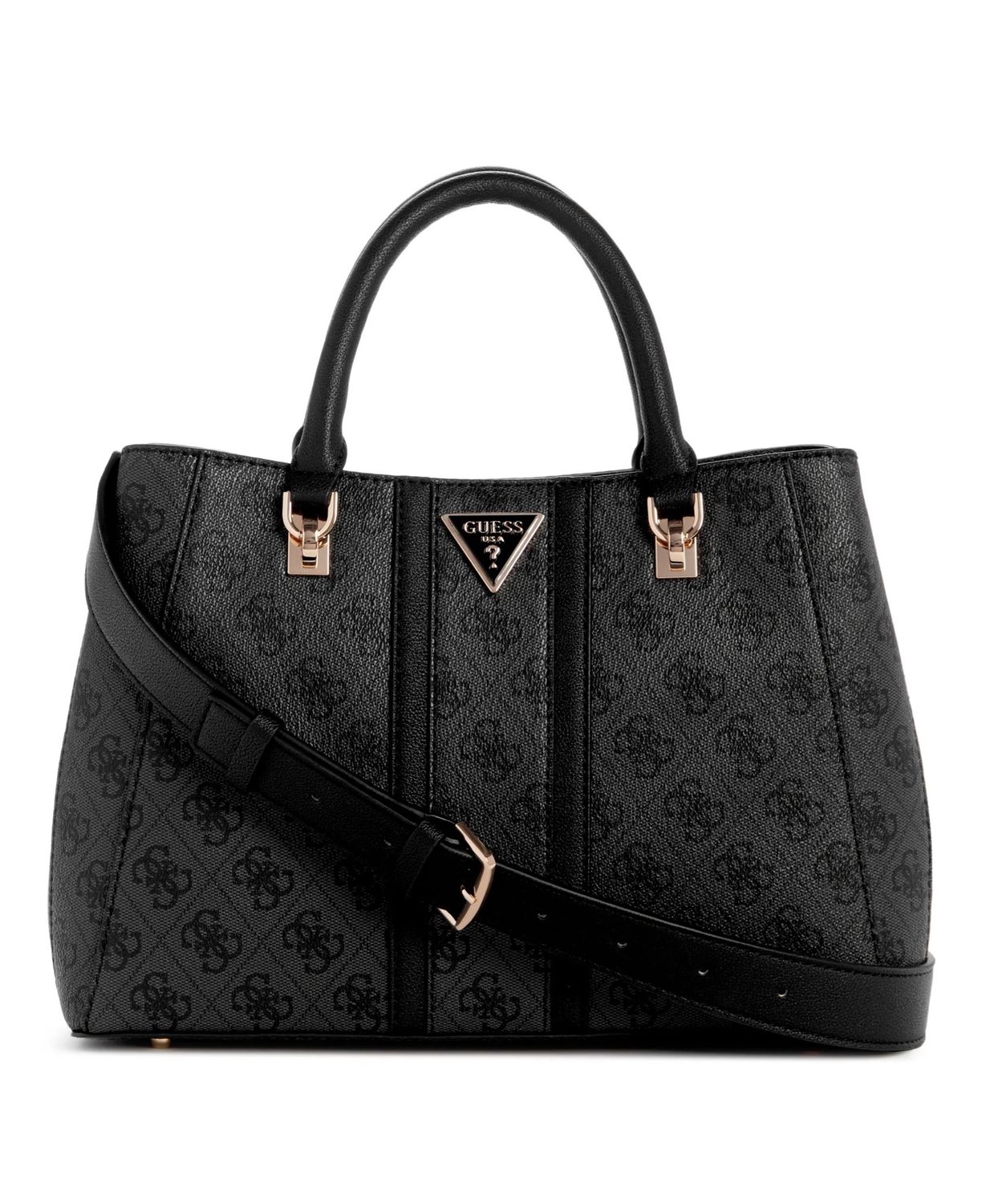 SG900006 Noreen Girlfriend Satchel-Coal Logo