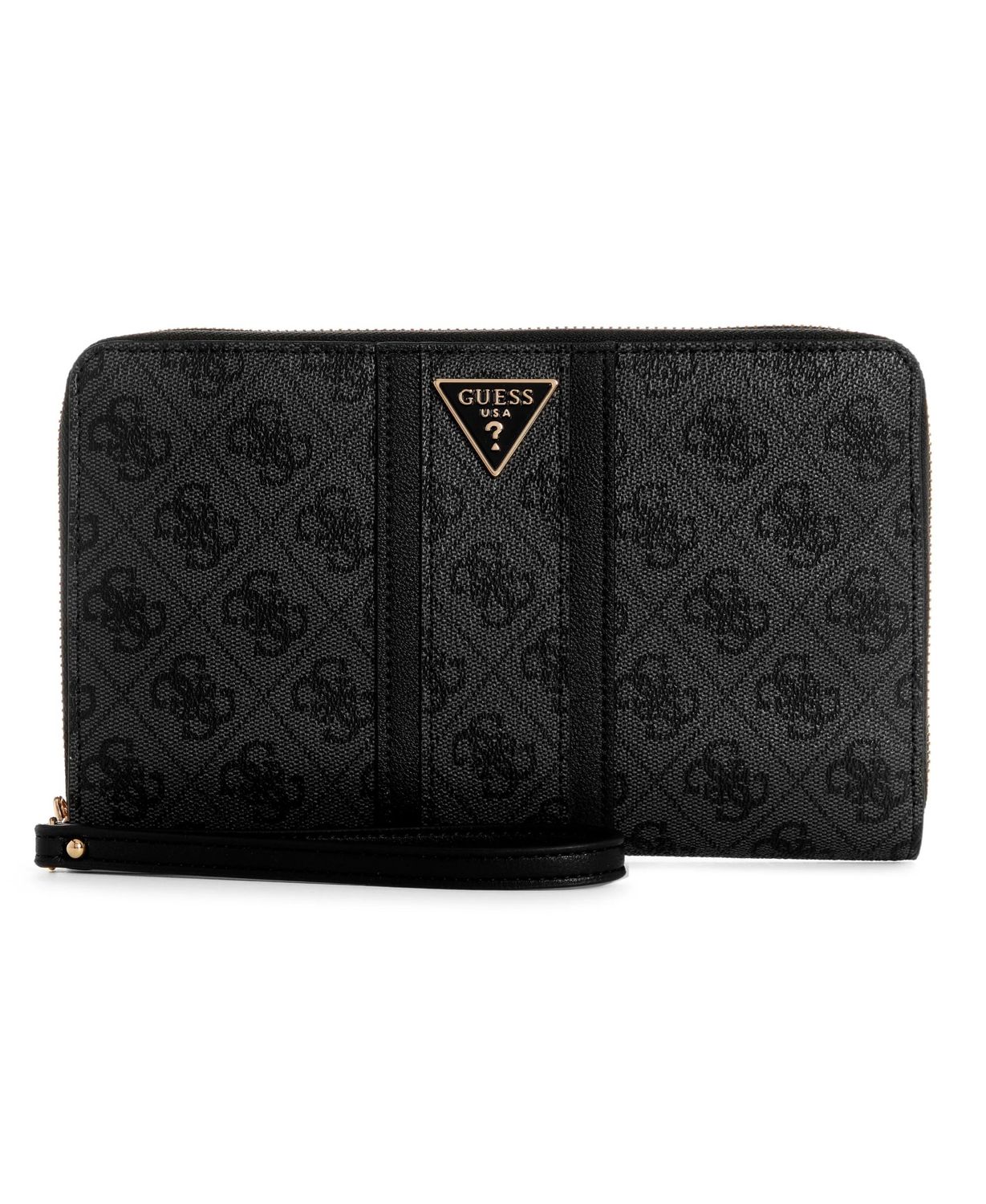 SG900060 Noreen Passport Case-Coal Logo