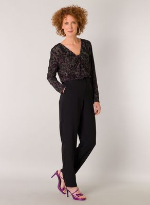 0004161 Oktawia Essential Pant-Black