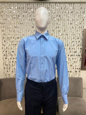 Piero Sarto Men&#39;s Shirt-French Blue