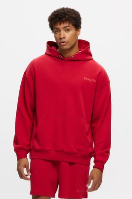 BH101 Bubble Hoodie-Red