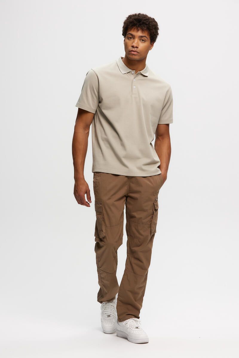 CR2938 Garment Cargo Pant-Shiitake