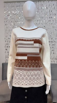 23373 Moffi Pullover-Off White