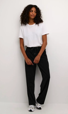 KAjenny Straight Pants-Black Deep