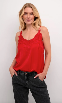CRAnna Top-Flame Scarlet