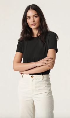 SLColumbine Crew-Neck T-Shirt-Black