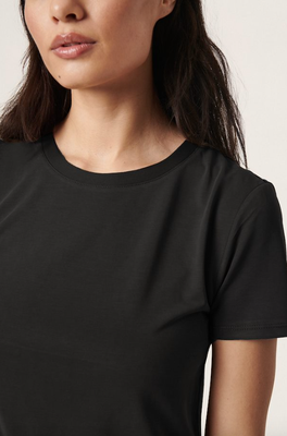 SLColumbine Crew-Neck T-Shirt-Black