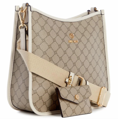 NGG137904 Brice Crossbody Bag-Beige Logo