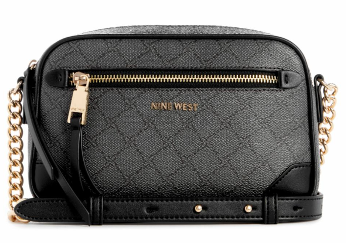 NLG108514 Brooklyn Crossbody Camera-Onyx Logo