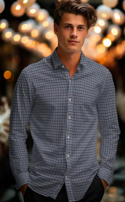 7364763 Black Label Shirt-White