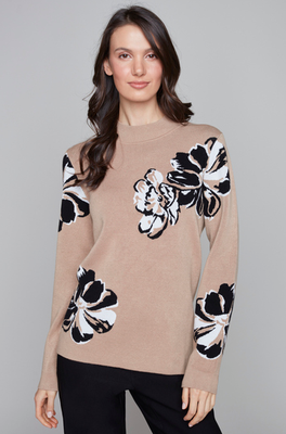 7531 Novelty Sweater-Tan
