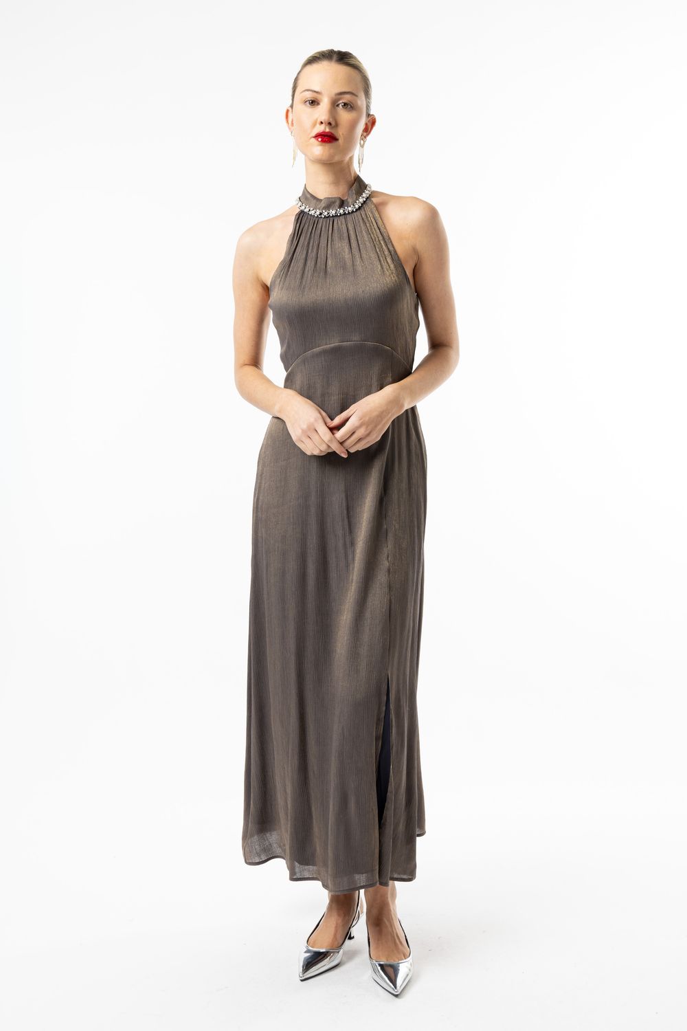 Y035394 Risa Dress-Brown