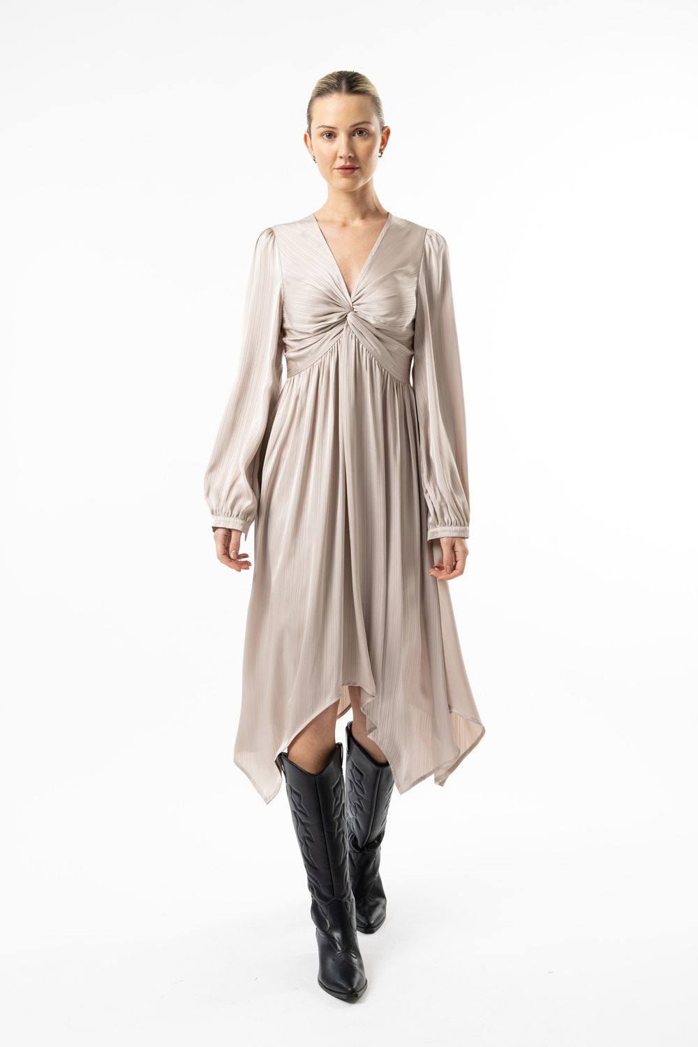 M035415 Vela Dress-Silver
