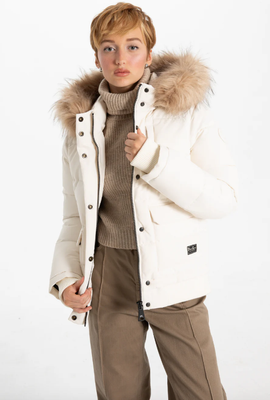 8368512 Bomber Winter Jacket-White