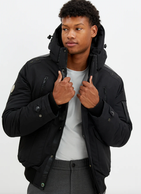 7368234 Dallas Bomber Winter Jacket-Black