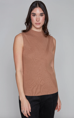 7623 Knit Top-Tan